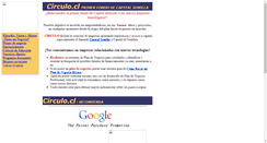 Desktop Screenshot of circulo.cl
