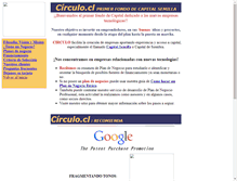Tablet Screenshot of circulo.cl