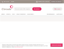 Tablet Screenshot of circulo.es